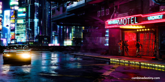 Night City Cyberpunk 2077 